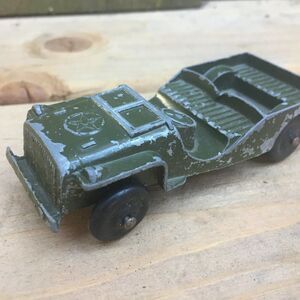 Vintage 1962 TootsieToy Jeep Army Truck Green